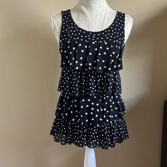 WHBM Polka Dot Top - Picture 1 of 6